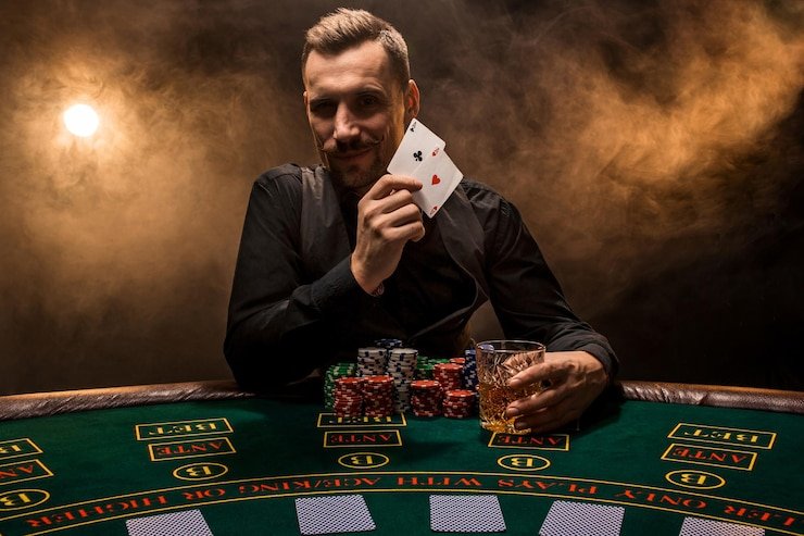 Baccarat – quick rounds, live dealer control, scorecard history Baccarat game layout with cards dealt on table